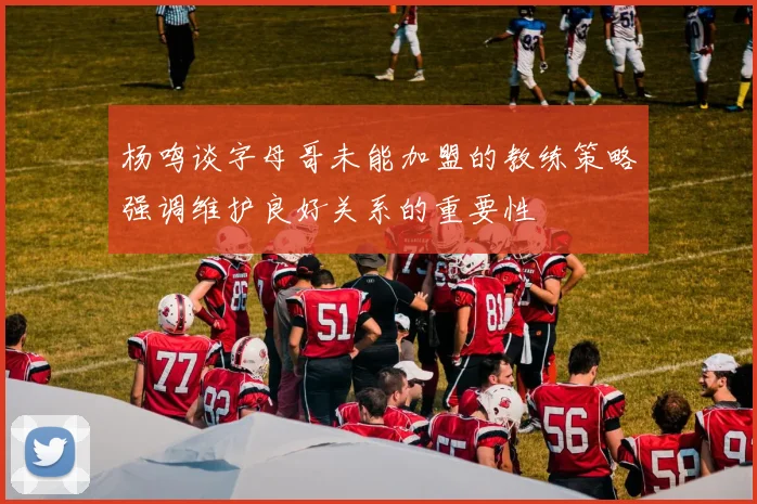 杨鸣谈字母哥未能加盟的教练策略强调维护良好关系的重要性